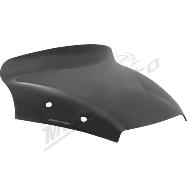 MEMPHIS SHADES METRIC Spoiler Windshield 10cm Harley Davidson FLTRX / FLTRXSE 1923-1977 23-25