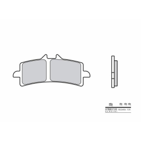 BREMBO Genuine Sintered stabdžių trinkelės APRILIA / DUCATI / KTM / MV AGUSTA / SUZUKI / TM RACING 125-1300cc 2007-2024