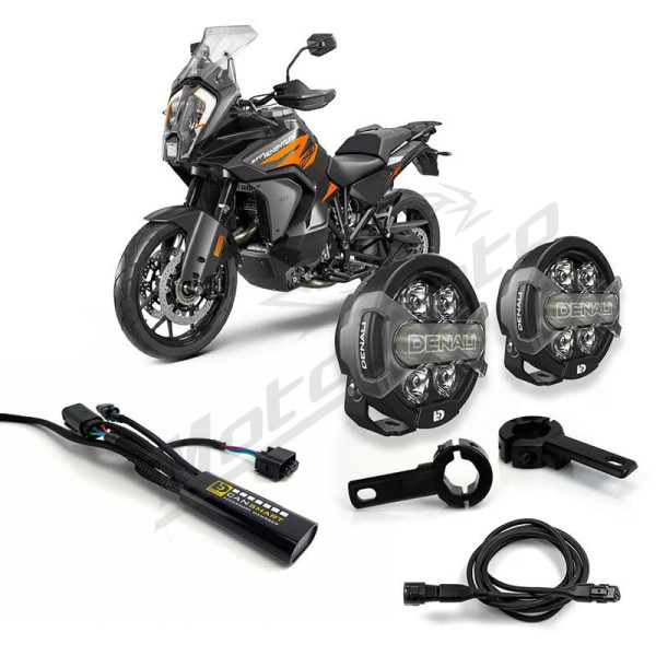  74 DENALI CANsmart D7 Pro Additional light kit Yamaha Tenere 700 19-24