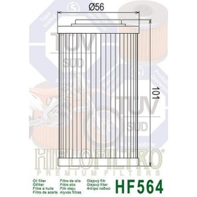 Tepalo filtras HIFLO HF564 APRILIA RSV/ BUELL/ CAN-AM SPYDER 990-1125cc 2004-2012