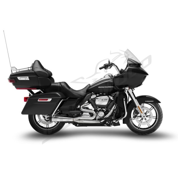 ZARD FULL KIT EXHAUST SYSTEM 2:1 Harley Davidson FLH / FLHR / FLHX / FLTRX / FLRTXSE 1868-1977cc 17-24