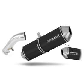 BMW R1200ST 2004-2009 EU Approved Exhaust Silencer OVR BLACK