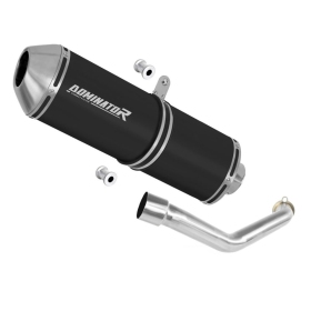 Suzuki BURGMAN 400 2003-2006 Exhaust Silencer Muffler OVR BLACK + dB killer