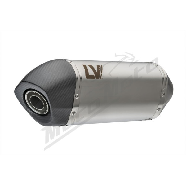 LEOVINCE LV-14 Stainless Steel / Carbon Fiber Slip-On Muffler Triumph Tiger 1200 22-25