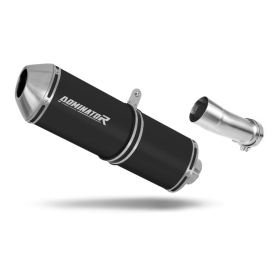 BMW R1200R 2015-2018 Exhaust Silencer Muffler OVR BLACK + dB killer