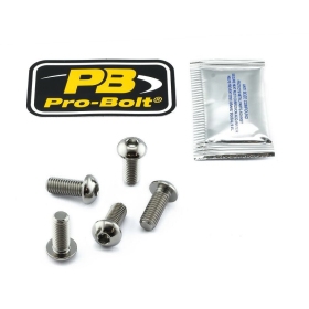PRO BOLT Titanium Brake Rotor Mounting Bolt Kit Aprilia / KTM 990-1190cc 07-18