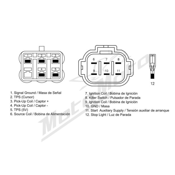 DZE Ignition module Honda CRF 450 05-17