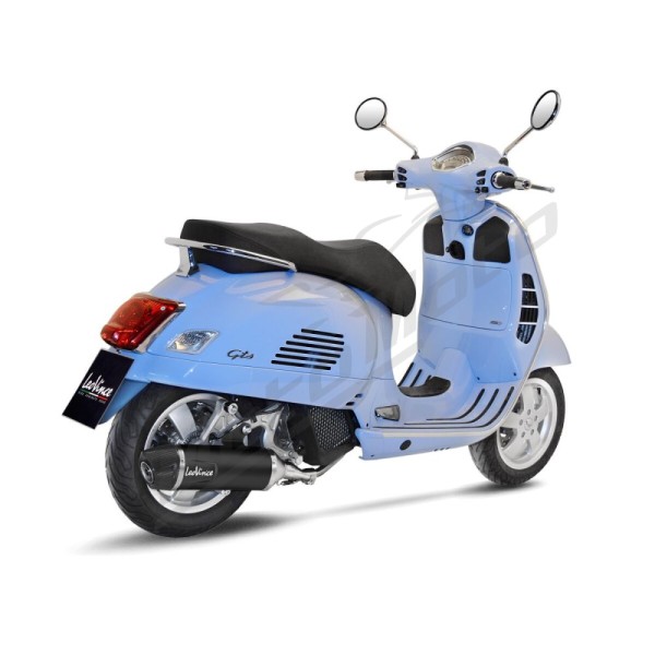 LEOVINCE Nero Slip-On Muffler - Stainless Steel VESPA GTS 125 -150 17-20