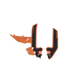 Acerbis X-Grip Frame Guards KTM / GasGas 85cc 25-> Orange/Black