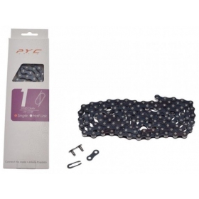 Bicycle chain PYC P410 1 gear 116 links