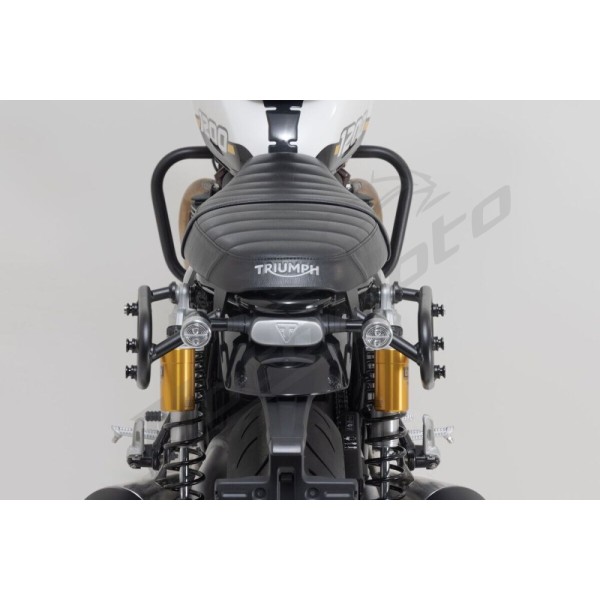 SW-MOTECH Legend Gear LC2 Side Bag System Brown Edition Triumph Speed Twin 1200 24-25