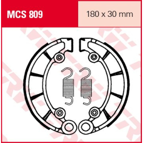 TRW Brake shoe set Honda CB 550 74-81