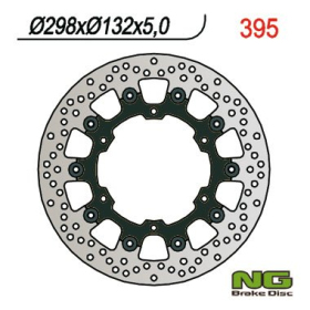 NG Front Floating Brake Disc 298X132X5mm Suzuki Bandit / GSX / GSX-R / SV / TL 600-1400cc 96-07