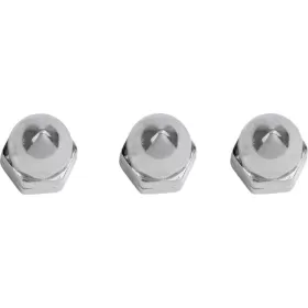DRAG SPECIALTIES Chrome Ware Nuts M10 x 1.5 3pcs.