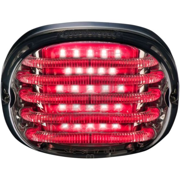 CUSTOM DYNAMICS ProBEAM® Squareback LED Taillight Kit Harley Davidson FLD / FLDE 883-1977cc 88-24