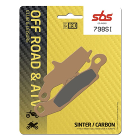 SBS SI Offroad 798SI Sintered Brake Pads Kawasaki / Suzuki 450-700cc 02-14