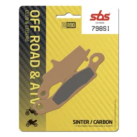 SBS SI Offroad 798SI Sintered Brake Pads Kawasaki / Suzuki 450-700cc 02-14