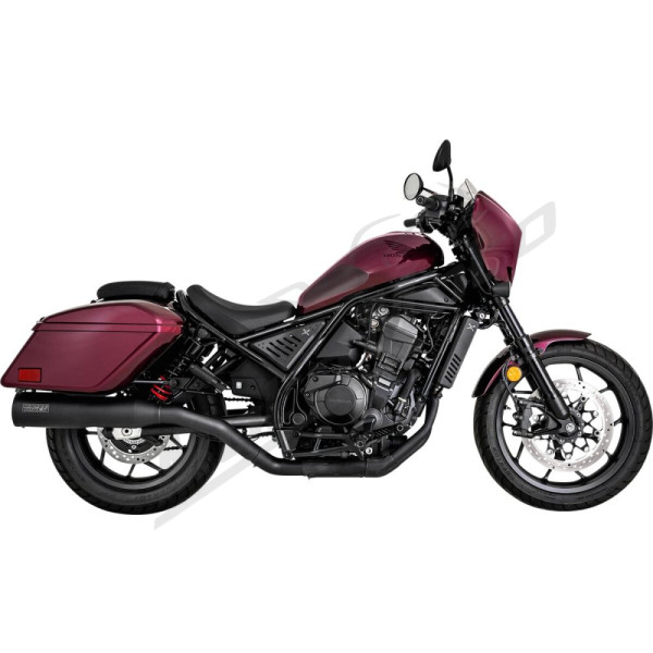 VANCE & HINES Hi-Output Slip-On Muffler Black Honda CMX 1100cc 21-24
