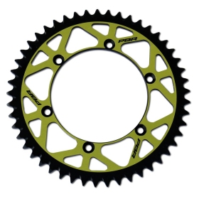 PBR Twin Color Aluminium Ultra-Light Rear Sprocket 808 - 520 SUZUKI DR-Z / RM-Z / RMX 250-450cc 1989-2025