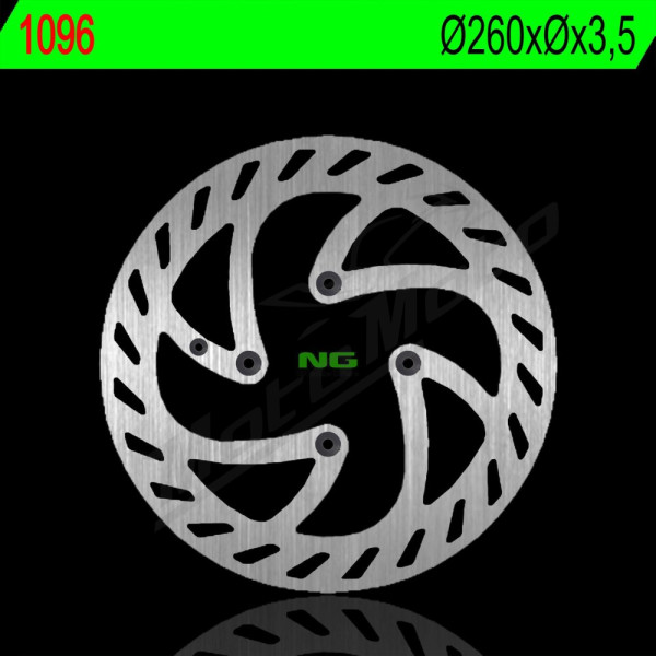 NG Front Fixed Brake Disc  260X92X3,5mm AJP PR3 Enduro 125-240cc 07-15