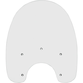 MEMPHIS SHADES HD Replacement Plastic Windshield 48,5x58,5cm Harley Davidson FLS / FLSTC / FLSTCI / FLSTF / FLSTFB / FLSTN / FLSTNI 1340-1800 88-17