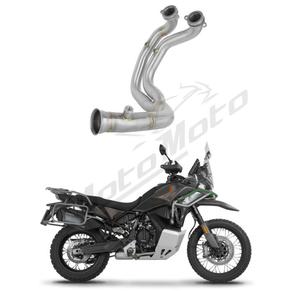 Dominator Head Pipe Header Collector CF MOTO 1000 MT-X 2026