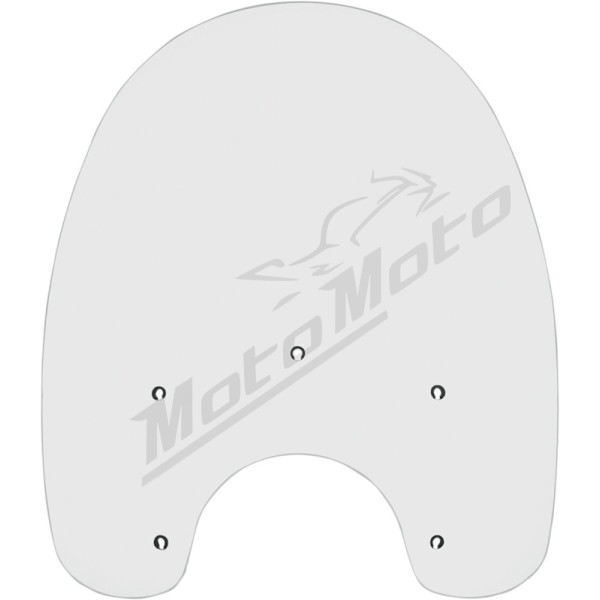 MEMPHIS SHADES HD Replacement Plastic Windshield 48,5x58,5cm Harley Davidson FLS / FLSTC / FLSTCI / FLSTF / FLSTFB / FLSTN / FLSTNI 1340-1800 88-17