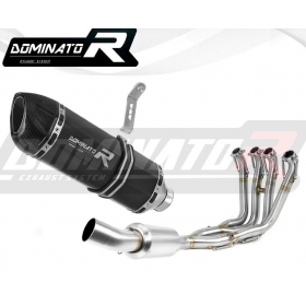 BMW S1000RR EX 2017 - 2018 Full Exhaust System Collector Silencer HP1 BLACK + dB killer medium