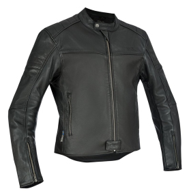 Halvarssons Storhagen Leather Jacket Black