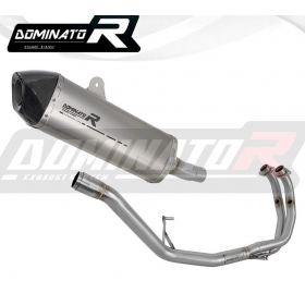 Benelli TRK 502 X 2022 - 2023 Full Exhaust System Silencer Titanium HP7 + dB killer medium