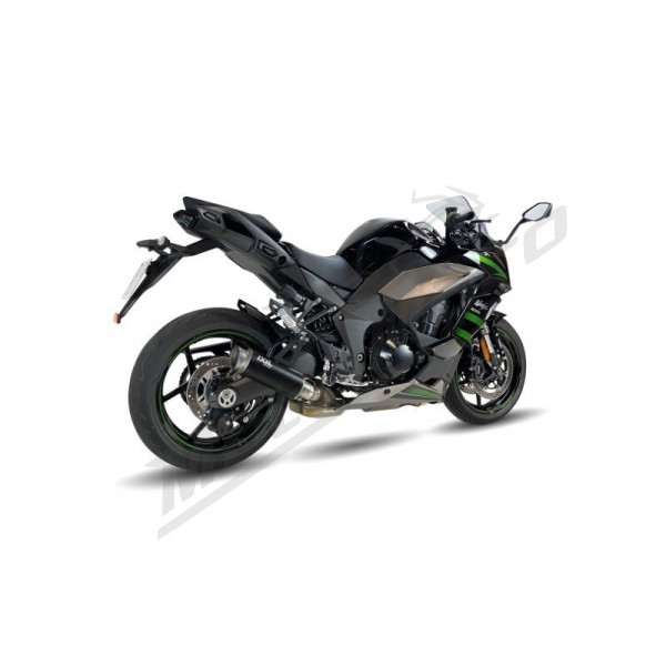 IXIL RC3B Stainless Steel Black Muffler Kawasaki Ninja 1000 SX 20-23