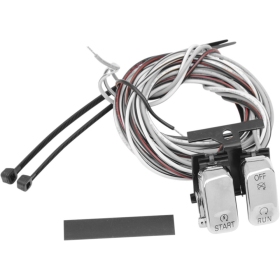 DRAG SPECIALTIES Handlebar Switch Kit Harley Davidson FLD / FLHR / FLHRC / FLHRCI / FLHRI 1340-1800cc 96-13