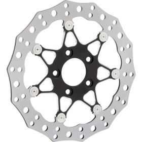 ARLEN NESS Two-Piece Floating Brake Rotor Harley Davidson FLD / FLHRC / FLHT / FLHTK / FLS 1450-1690cc 06-17