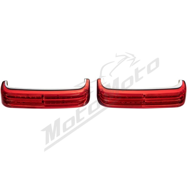 CUSTOM DYNAMICS ProBEAM® BAGZ™ LED galiniai žibintai ant krepšių Harley Davidson FLHR / FLHRC 1340-1800cc 97-13