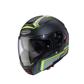 Flip-up Helmet Caberg Drift Evo X Elite Matte Black/Gray/Fluo Yellow