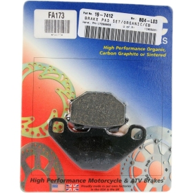 EBC Organic Base "FA" Brake Pads APRILIA / BETA / CAGIVA / MZ / YAMAHA 125-650cc 89-05