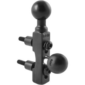 RAM MOUNTS Motorcycle Brake/Clutch Reservoir Base Mount with 1" Balls