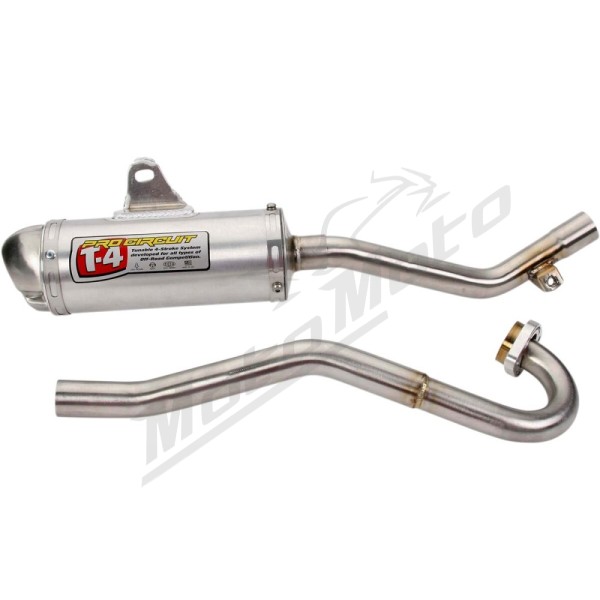 PRO CIRCUIT T-4 Exhaust System Stainless steel/aluminum Kawasaki KLX / Suzuki DR-Z 125 03-25