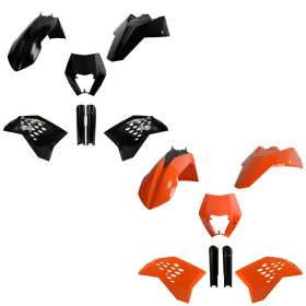 Polisport set of plastics (full kit) KTM EXC / EXC-F 125-530 08-11