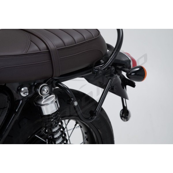 SW-MOTECH Legend Gear LC2 šoninės daiktadėžės Black Edition Triumph Bonneville 900-1200 16-24