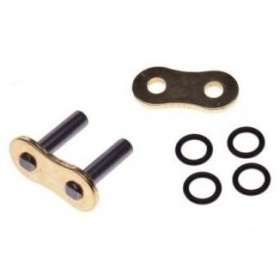 Chain connector IRIS 525 O-RING Riveted pin link Gold