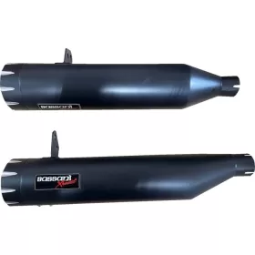 BASSANI XHAUST 4" Slip-On Mufflers INDIAN CHIEF / SUPER CHIEF 2022-2026