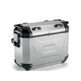 KAPPA Monokey Cam Side Left Side Box Aluminum Silver 37L