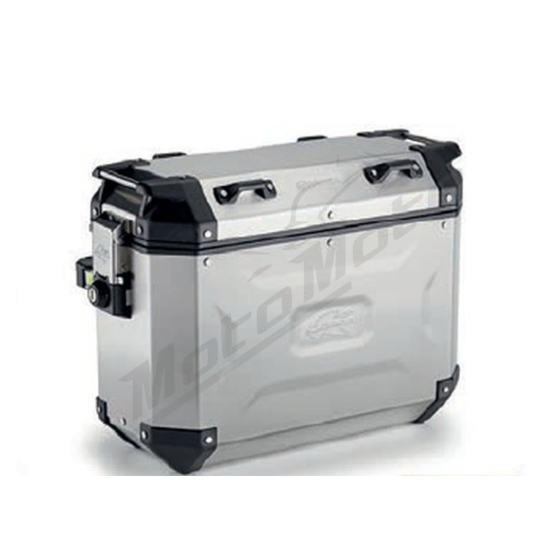 KAPPA Monokey Cam Side Left Side Box Aluminum Silver 37L