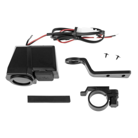 4Ride Adaptor, cigarette lighter 2V Gniazdo USB 4
