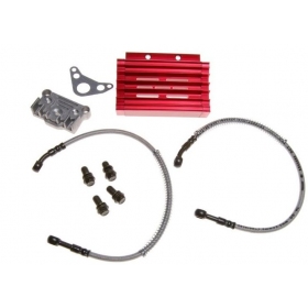 Universal engine oil cooler