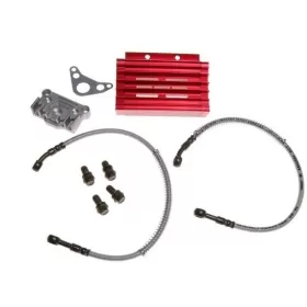 Universal engine oil cooler
