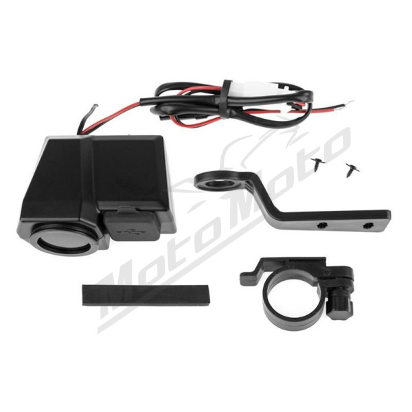 4Ride Adaptor, cigarette lighter 2V Gniazdo USB 4