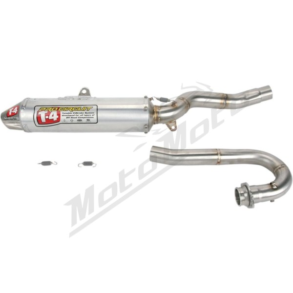 PRO CIRCUIT T-4 Exhaust System Stainless steel/aluminum Kawasaki KFX 450 08-14