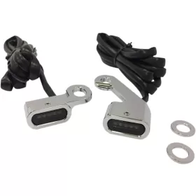 DRAG SPECIALTIES LED Handlebar Marker Lights ​​​​​​​Harley Davidson FLDE / FLFBFLHCS 1584-1868cc 09-24